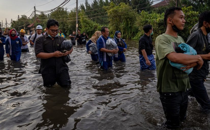 Banjir Rob Melanda Semarang pada September 2025